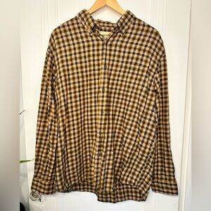 Mens St John's Bay Long Sleeve Cotton Flannel Shirt XL